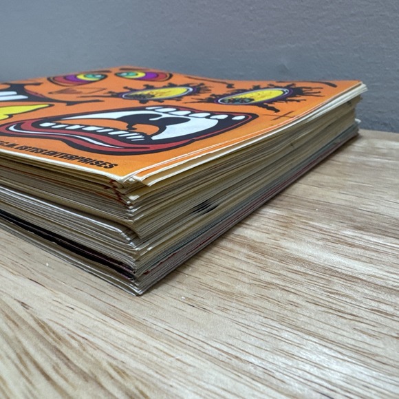 Vintage Halloween Pumpkin Face Stickers & The Egg Folks Stickers 1980s - Picture 12 of 13